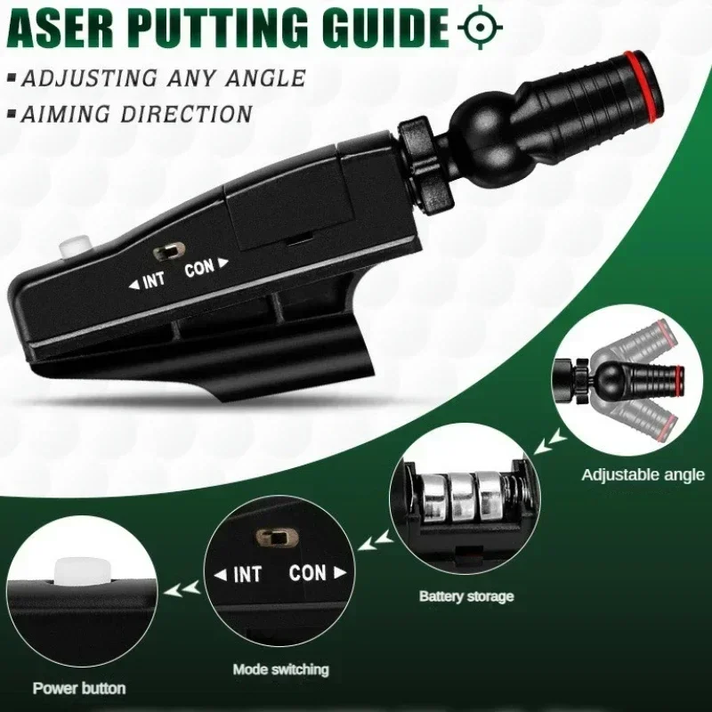 PGM Golf Putter Laser Sight Machine Aiming Instrument Indoor Teaching Linear Laser Golf Putter Training Aids Golf Accessories 4