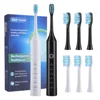 Electric Sonic Toothbrush Personal Care Oral Cleaning Appliances IP67 With 6 Modes Smart Rechargeable Automatic Toothbrush