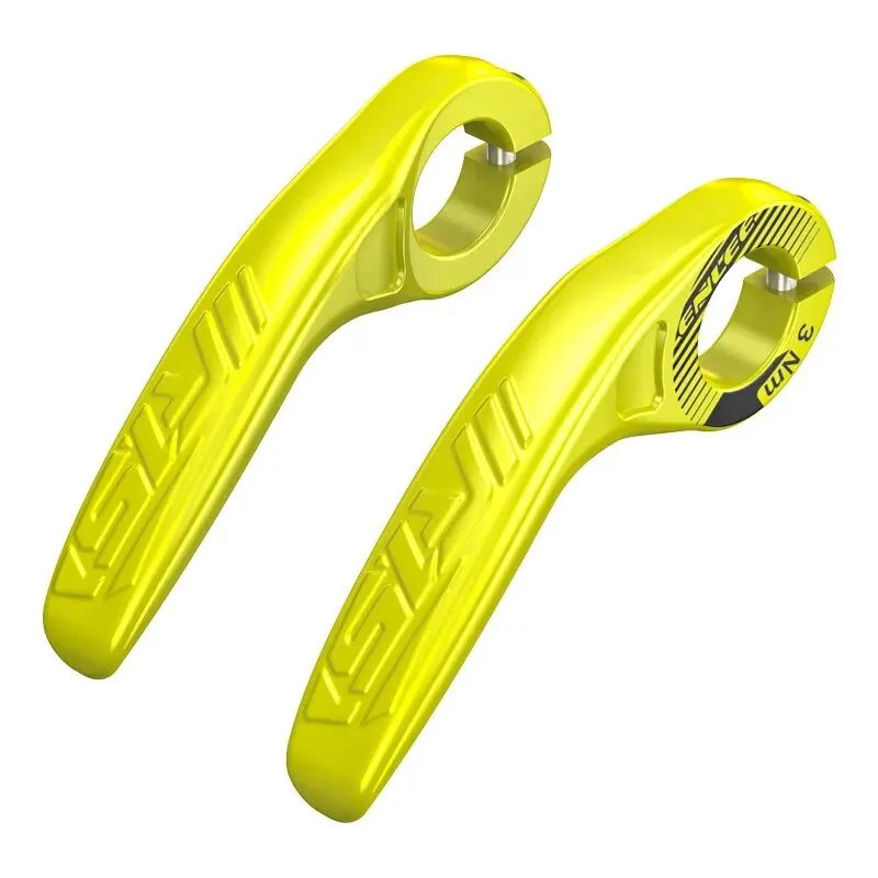 Bicycle Handlebar 1 Pair Adjustable Small Auxiliary Vice Handle Rest Cow Horn for MTB Cycling