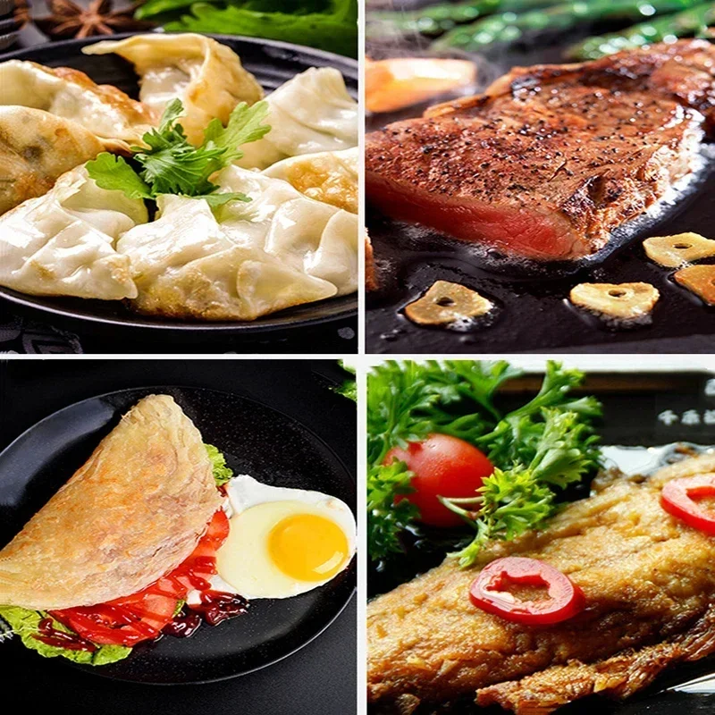 Description Picture 6 of itemStainless Steel Slotted Spatula Fish Flat Fish Steak Slice Frying Spatula Fish Turner Shovel Kitchen Supplies Cookware Cooking