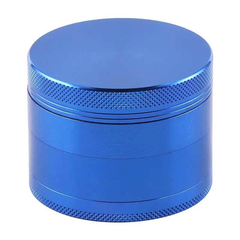Herb Metal Grinder 41mm 4-layer Iridescent Tobacco Grinder Spice Miller Crusher Zinc Alloy Smoke Accessories Nano Paint Surface