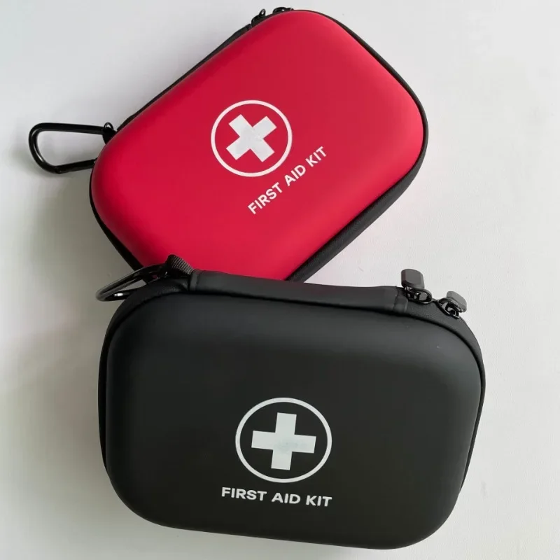 Kit di pronto soccorso conveniente per famiglie all'aperto Kit medico impermeabile in PU Kit di pronto soccorso per auto Kit salvavita per prevenzione dell'epidemia - immagine 2