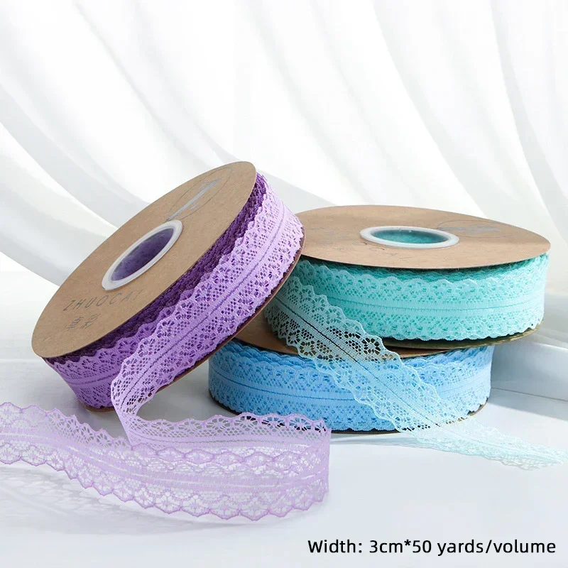 ASTARON Ruban En Dentelle Beige Vintage - Ruban Décoratif Autocollant Pour Travaux Manuels, Décoration De Mariage, Scrapbooking, Boîte Cadeau (Style A - Beige