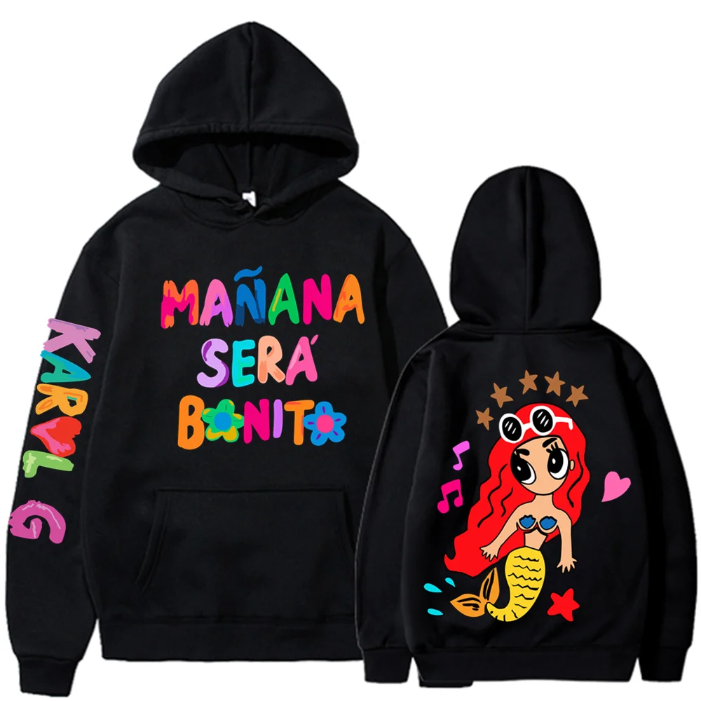 

Unisex Manana Sera Bonito Hoodie Karol G Manana Sera Bonito Hoodie Tomorrow Will Be Nice Graphic T Shirts Men/Women Sweatshirt