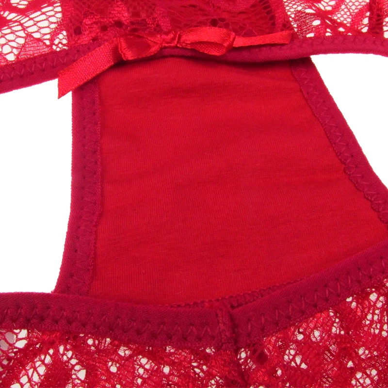 3Pcs/Lot Women’s Sexy Lace Panties Underwear Transparent Tempting Pretty Briefs Low Waist Lingerie Intimates Underpants