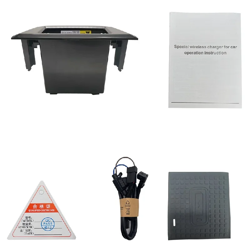 for Porsche Cayenne 2018-2024 2011-2017 Wireless Onboard Car Charging Pad Car Intelligent System Fast Chargers Phone Holder detail image 7