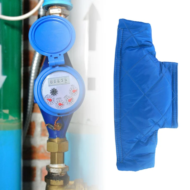Winter Water Meter Sprinkler Cover Insulated Pouch Sturdy Professional  Universal Pipe Insulation Bag for Outdoor Water Systems - AliExpress