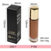 Round Bottle 12 Color Matte Moisture Waterproof All Kinds Skin Private Label Liquid Foundation Custom Base Make Up Bulk Makeup 3