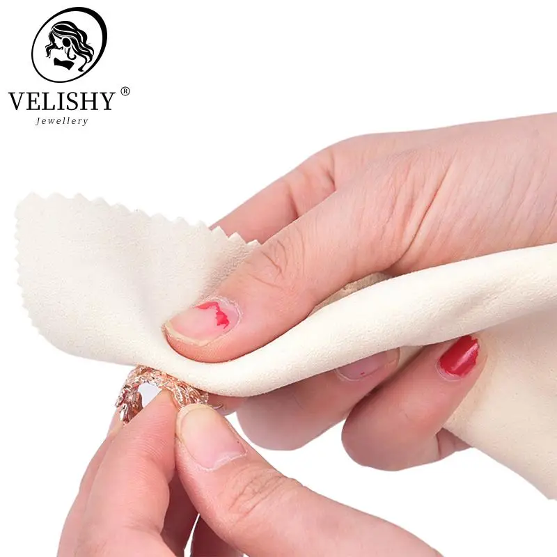 Polishing Jewelry Cloth Silver Polish Tool Silver Gold Jewelry