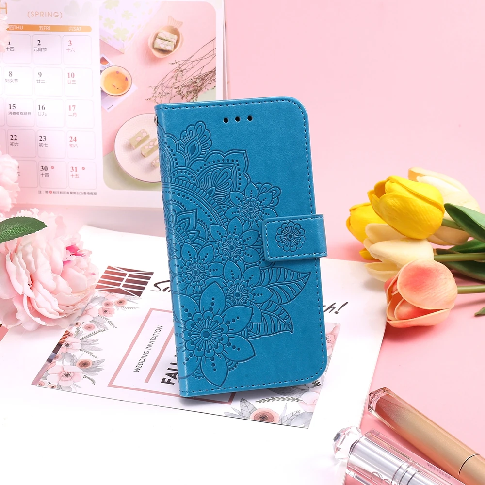 3D Blumen Magnetische Leder-Brieftaschenhülle für Samsung Galaxy A57 A37 A07 A06 A05S A15 A16 A17 A23 A24 A25 A26 A35 A55 Handyhülle – Detail 3