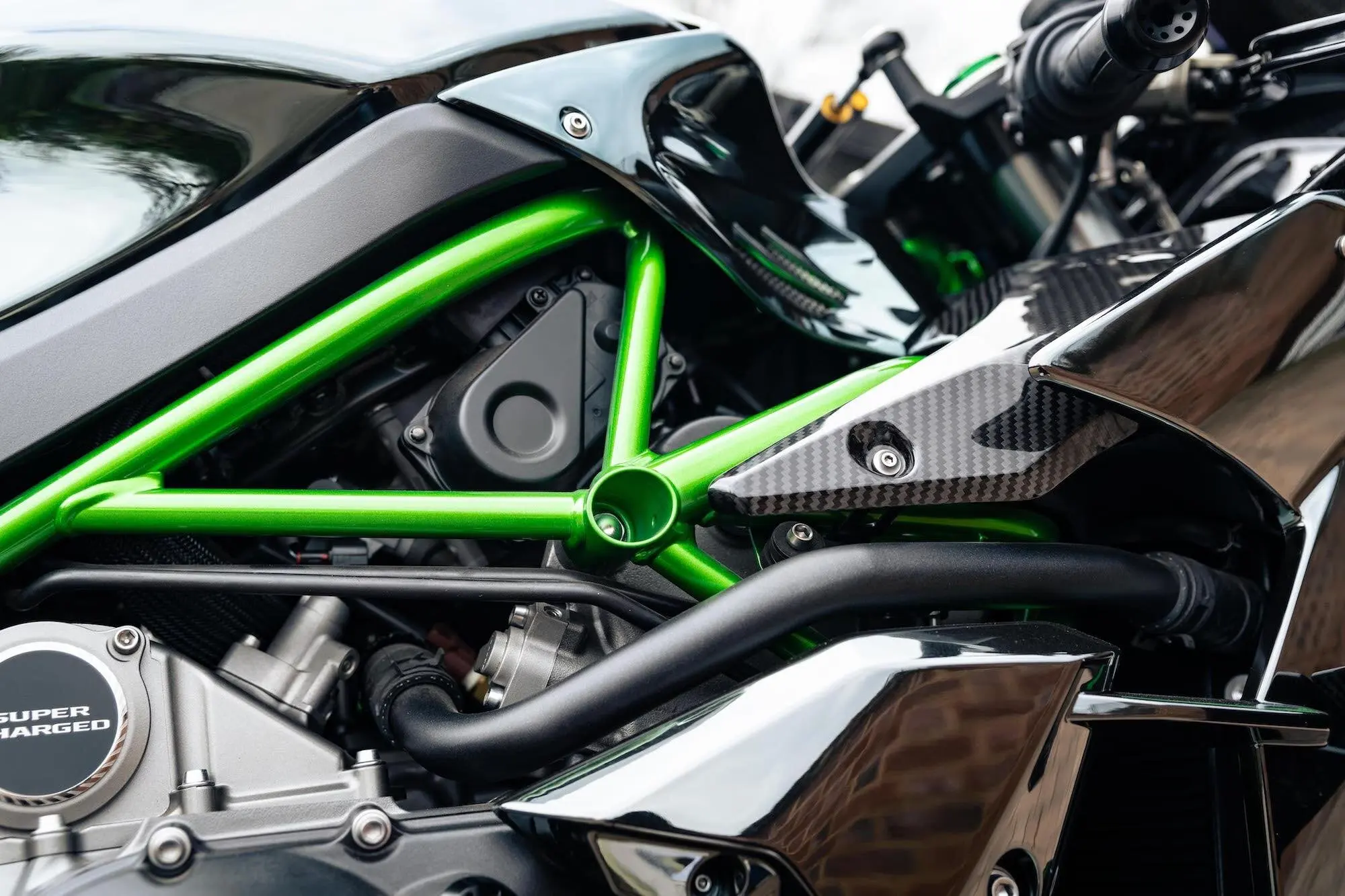 For Kawasaki Ninja H2 H2R 2015-2024 100% Full Carbon Fiber
