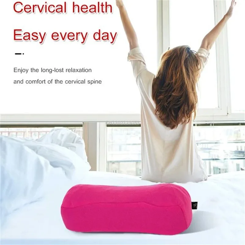 Breathable Cervical Pillow Cervical Spine Neck Protective Equipment Elastic Gel Pillow Multi-Function Orthopedic Pillows Cushion