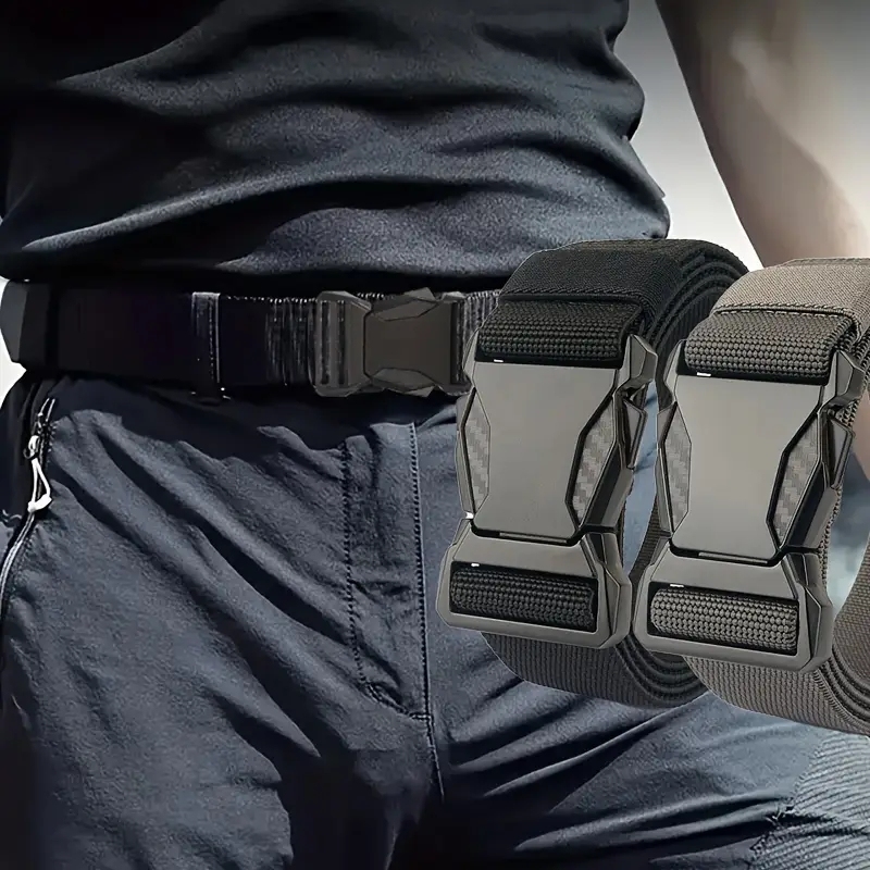 Men's Belt Outdoor Multi Function Belt High Quality Canvas For Nylon Male Luxury Belts Women's Sports Jeans Belt Neutral Belts