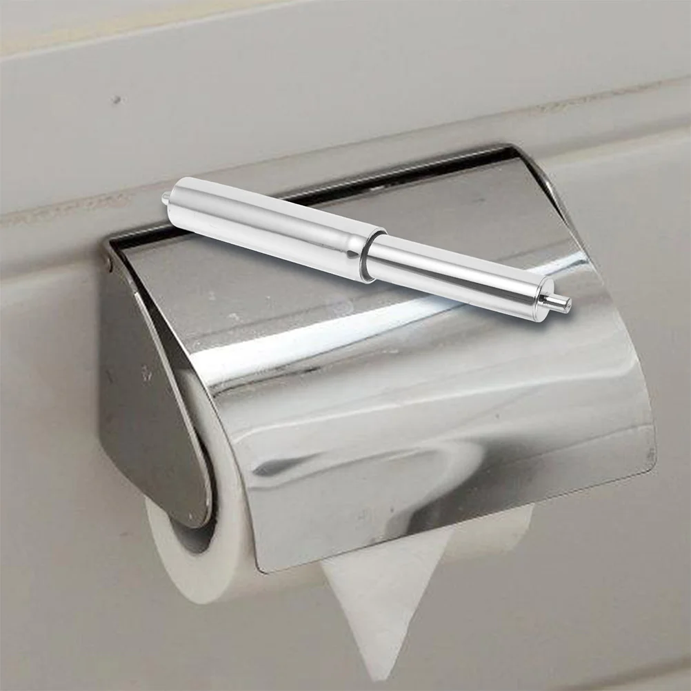 2 Pcs Plastic Tissue Holder Roll Paper Towel Holder Accessories Toilet Paper Rod Simple Tissue Rod Bathroom Fixture