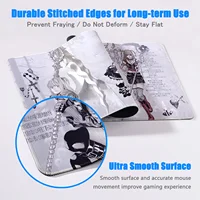 New Misa Amane Light Yagami Desk Mat Death Note Anime Mousepad Computer Gamers Lock Edge Mouse Pad Gaming E-sports Keyboard Pads 4