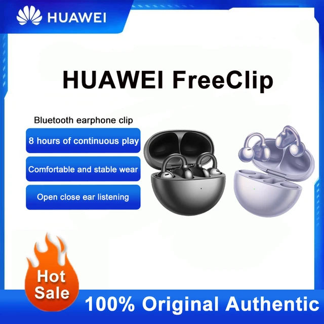 Huawei FreeClip turns open-ear earbuds into stylish accessories - LiTT  website