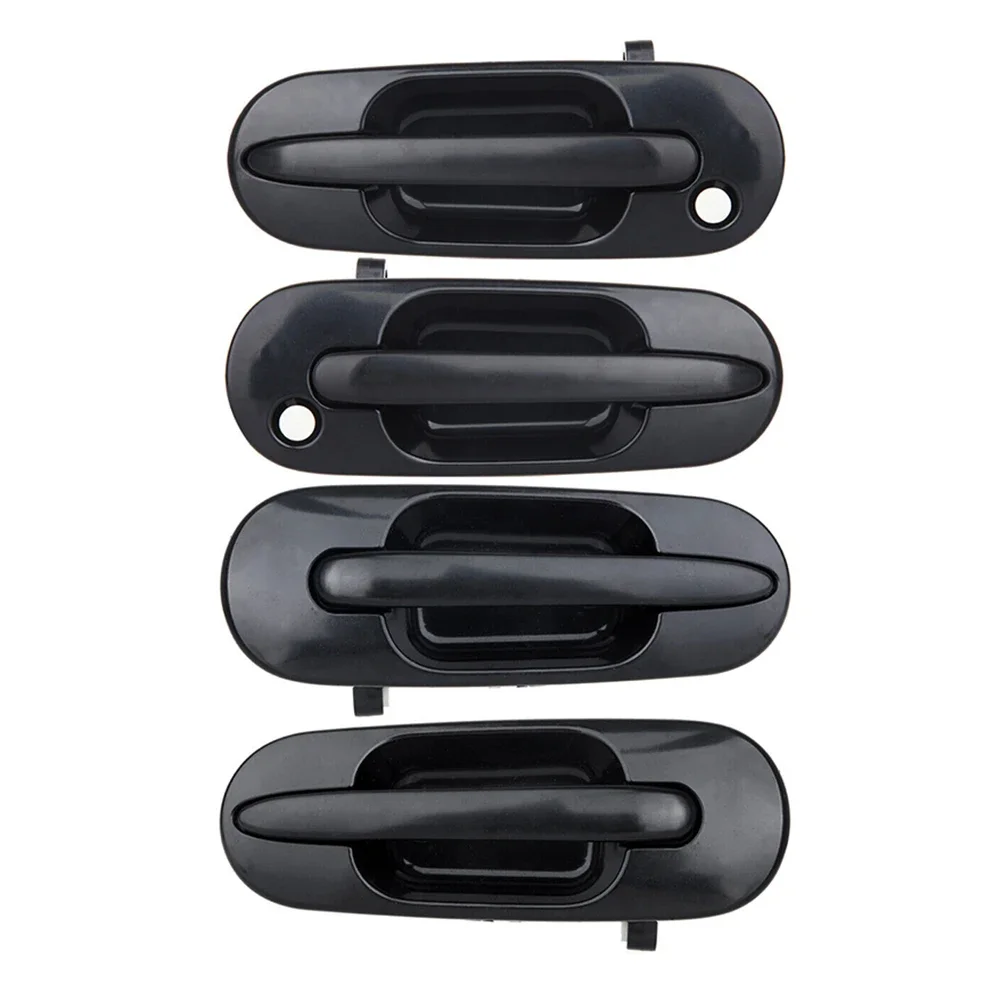 최신 블랙 플라스틱 자동차 외부 문짝 핸들, 앞 뒤 왼쪽 오른쪽, CRV 97-01 용 혼다 자동차 액세서리