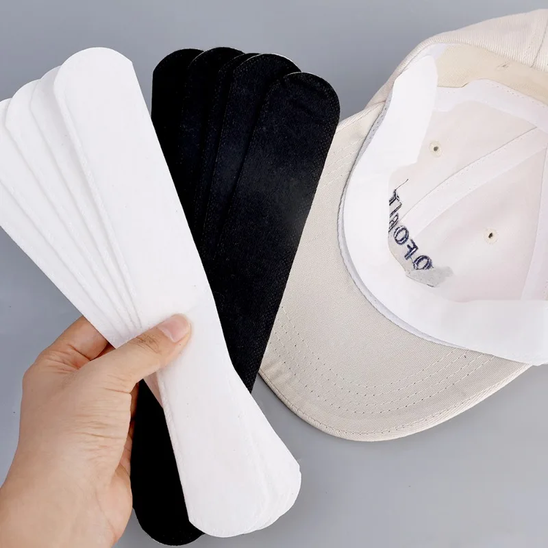 Hat/Cap Sweat-absorbing Paster Collars Disposable Lightweight Adjusting Cap Rim Sweat PatchAnti Dirt Internally Pasted Stickers