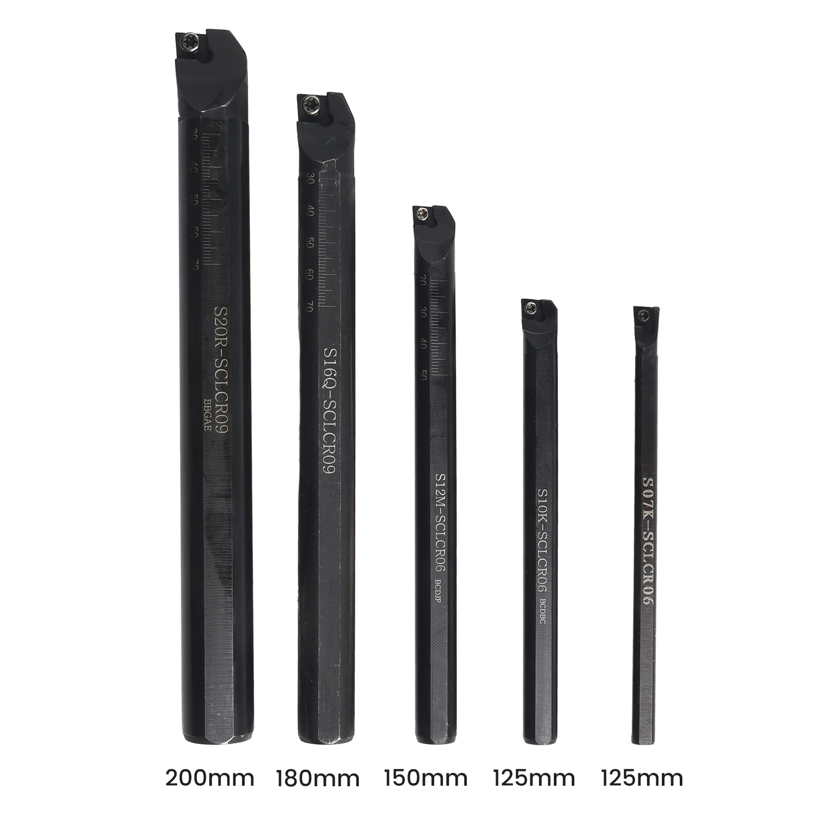 

Easy Replacement SCLCR09 Turning Tool Boring Bar Holder Insert Set 5pcs Pack for Various Processing Environments