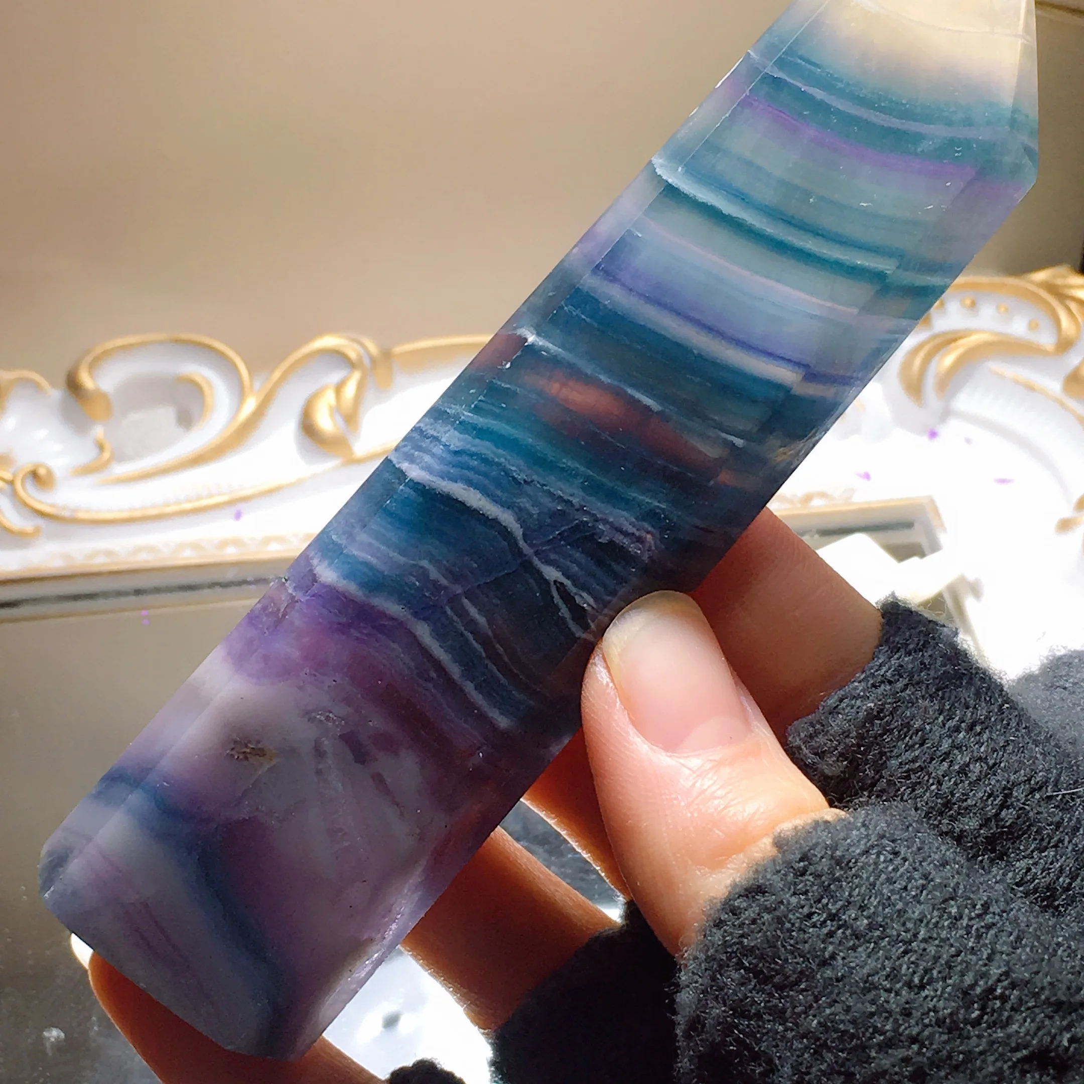 Silk Fluorite Tower 2511