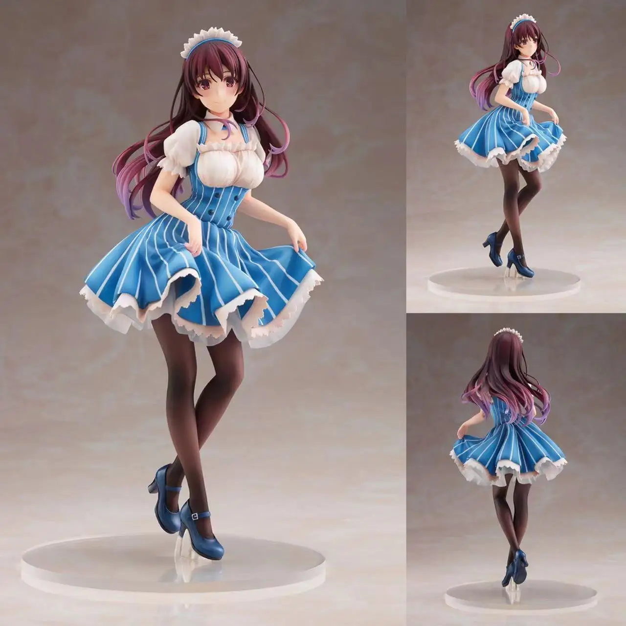 

100% Original:How to Raise a Boring Girlfriend Kasumigaoka Utaha Maid ver 1/7 PVC Action Figure Anime Model Toys Doll Gift