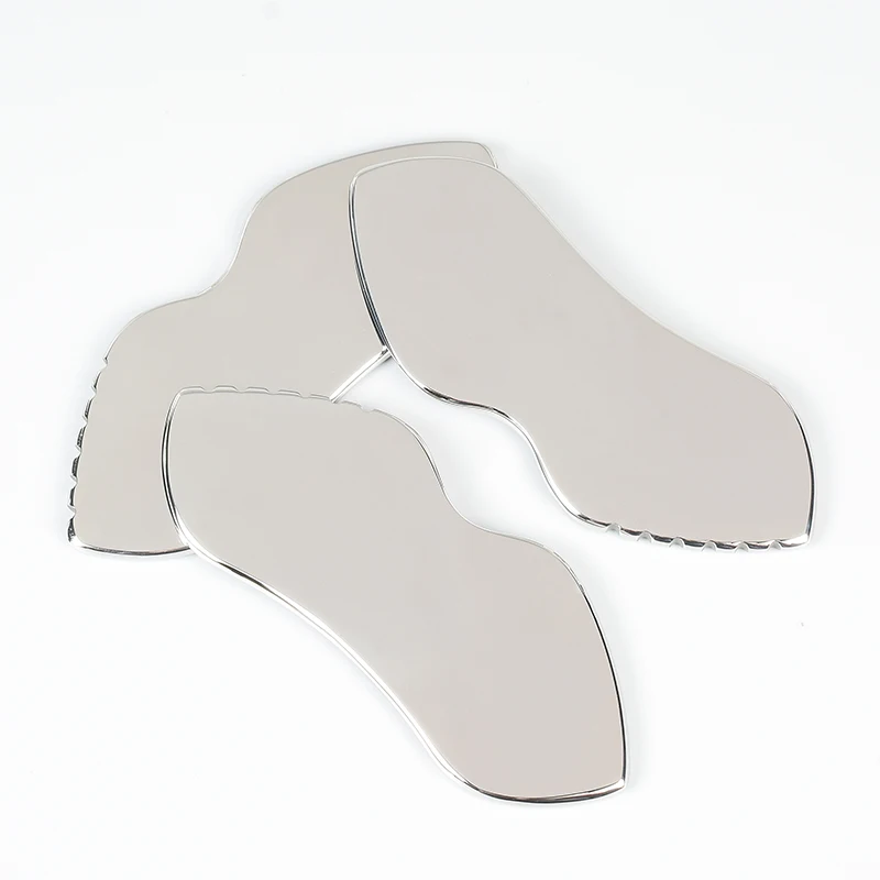 Stainless Gua Sha Tools Steel Scraping Massage Tool Facial Massage Tools for Relaxing Soft Tissue, Reduce Head, Neck, Back Pain 3