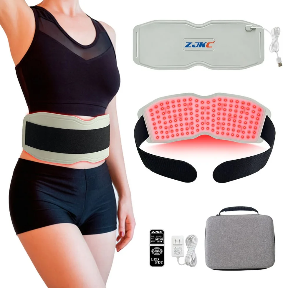 

ZJKC Red Light Therapy Belt 660nm 850nm 940nm Near Infrared Light Therapy Device Gym Infrared Belt For Muscle Relax Pain Relief