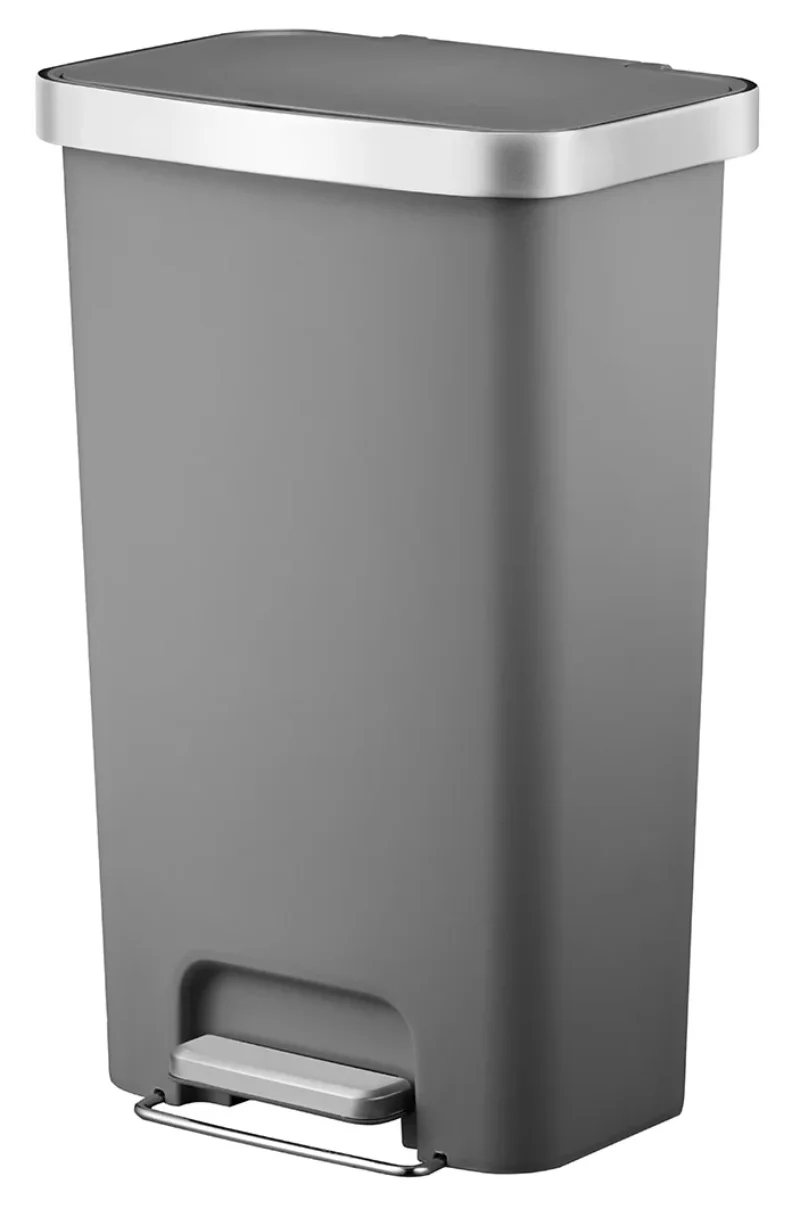

US Free Shipping Better Homes & Gardens 11.9 Gallon Plastic Step On Kitchen Trash Can