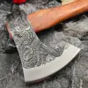 The dragon and phoenix axe head is made of pear wood, which is incredibly smooth and has a first-class ergonomic feel 2