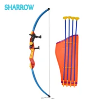 

Bow and Arrow for Kids Archery Bow Set Shooting Interaction Game with Suction Cup Arrows Outdoor Hunting Target Entertainment