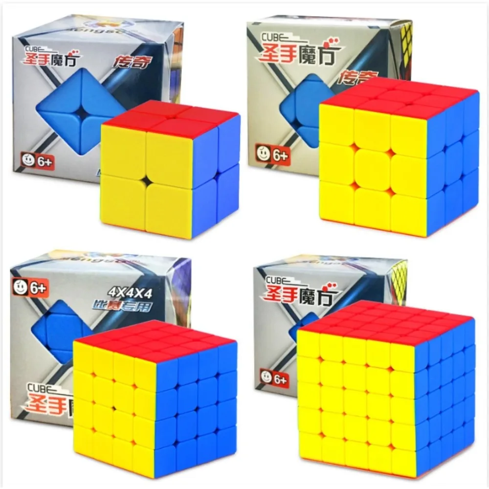 

Shengshou Speed Cube 2x2 3x3 4x4 5x5 Stickerless Magic Cube Game Professional Puzzle Smooth Cubos Magicos Toys for Children