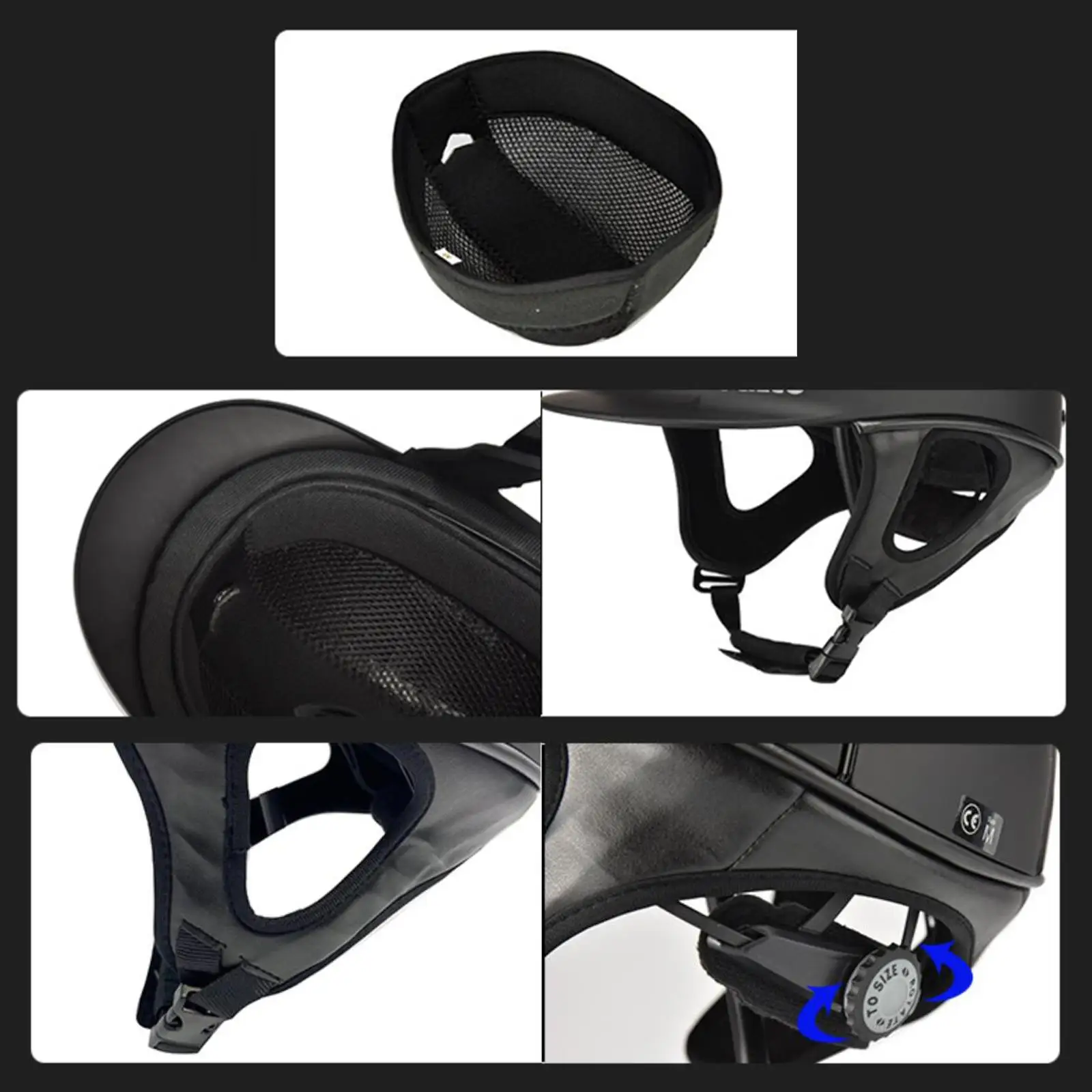 Horse Riding Helmet Equestrian Helmet Horse Riding Hat Portable Equestrian Easy and Comfortable to Wear