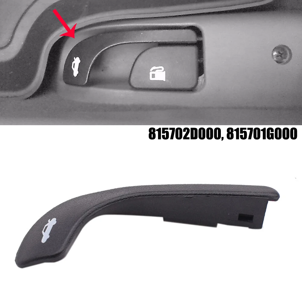 

Handle Tailgate Lid Door ​Car Tailgate 815701G000 Door Handle OE:81570-2D000 Plastic Black Replacement Trunk Lid