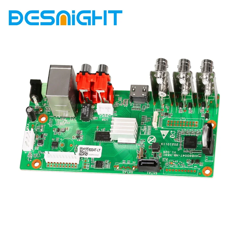H.265 Main Pcb Ahd 5Mp-N Videoregistratore Dvr Ahd A 4 Canali Videoregistratore Ahd Dvr 1080P Ahdh A 4 Canali Per Fotocamera Ahd 1080P/5Mp
