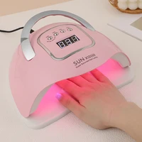 SUN X12 MAX 280W UV LED Nail Lamp With 4 Timer Setting 66LEDS Portable Nail Dryer Professional LED Lamp For Nails 1