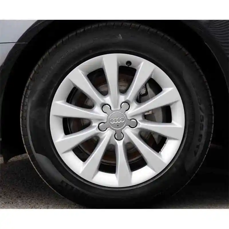 4 個車の 5 爪ホイールセンターキャップ HubCovers 自動