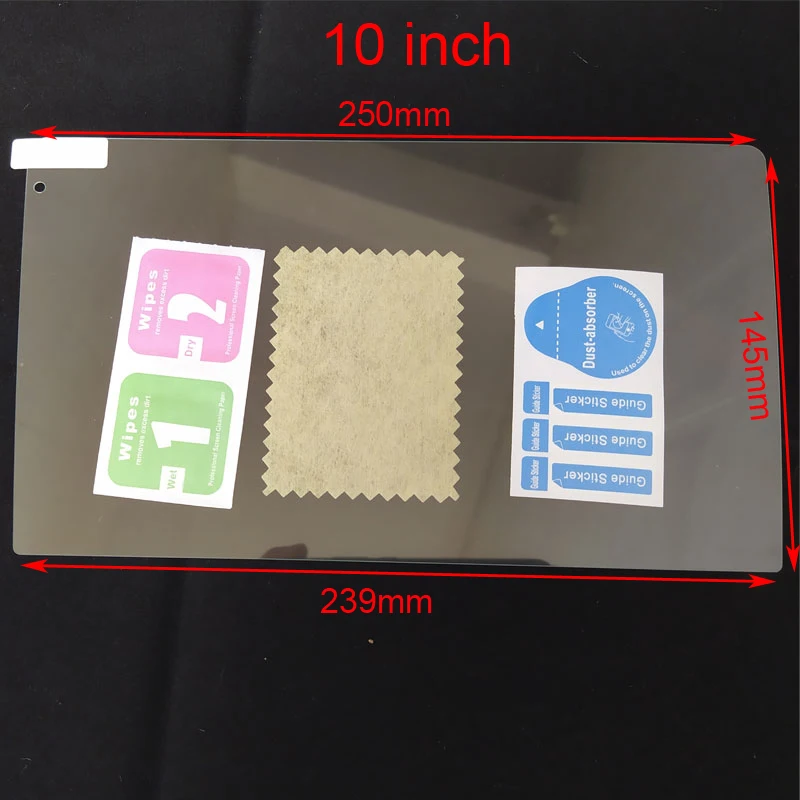 Gehärtetes Glas für TEYES CC2 CC3 CC3 2K 9 10,1 Zoll GPS Autoradio Media Player Navigation Stereo CC3 2K Displayschutzfolie – Detail 1