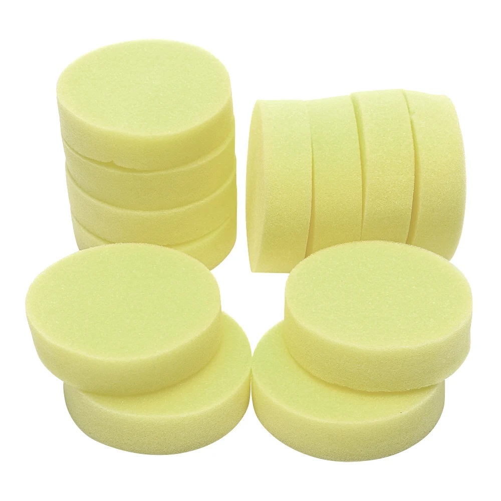 

12pcs Car Sponges Wax Foam Wash Cleaning Repair Tools Paint Care Polishing Applicator Pads Truck 4x4 Motorcycle Auto Accessories