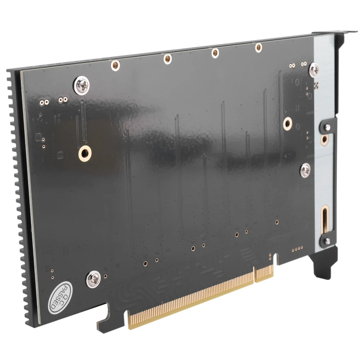 USEFUL M.2 NVME to PCIe 4.0 X16 Adapter Card, Supports 4 NVMe M.2 2280, Supports Bifurcation Raid