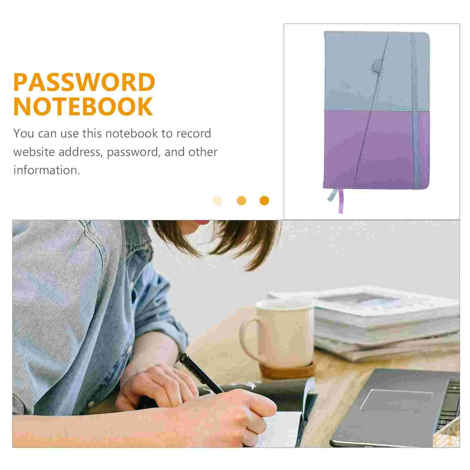 Password book address book Portable Password Notebook Address Book Website Book Organizer Small Office Home Address Website Notebook