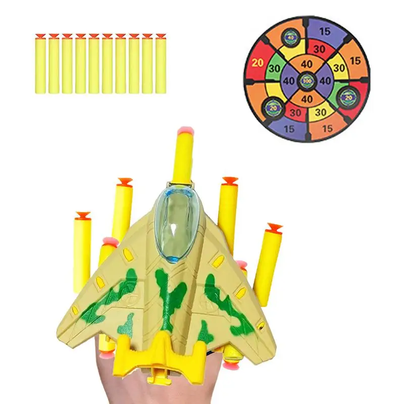 Catapult Plane Toy Boy Manual Airplane Launch Toy Upgraded Kids Digital