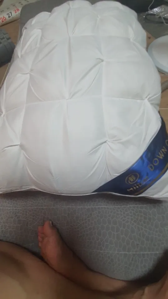 Twisted Flower48 × 74cmStar Hotel High and Low Pillow Home No Collapse Cervical Pillow photo review