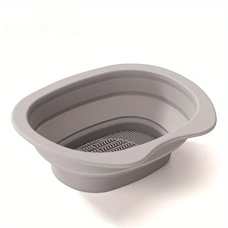 Multi Functional Foldable Silicone Brush Bowl Cleaning Pad Suitable for Easy Cleaning of Makeup Egg Puffs and Brushes