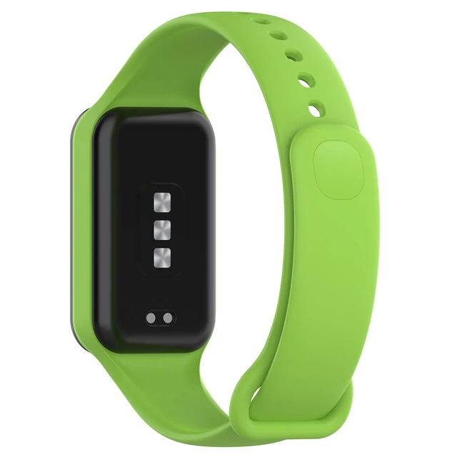 Correa De Reloj De Silicona Integrada De Color Puro Para Redmi Band 2/xiaomi  Smart Band 8 Active, Moda de Mujer