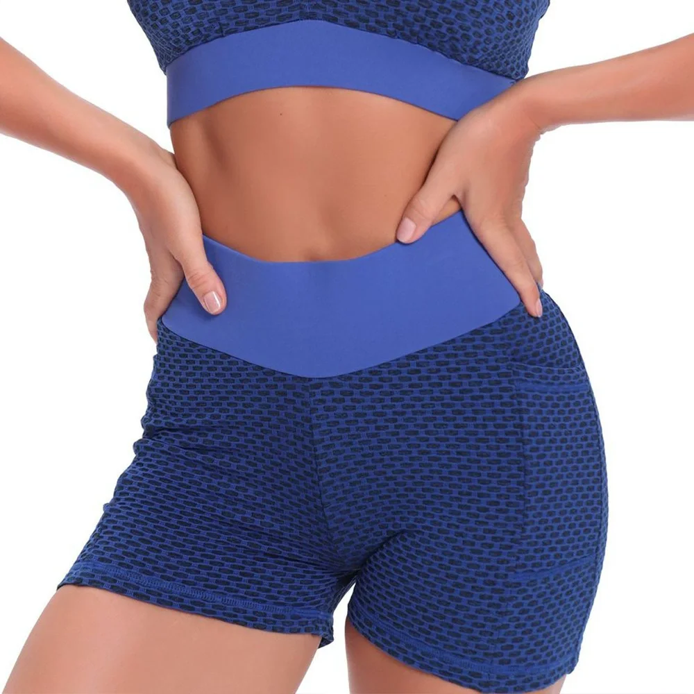 Impact Shorts Gym Clothes Woman Fitness Sports Biker Workout Clothes Bum Seamless Scrunch Shorts Yoga Stretch Running Pants 6
