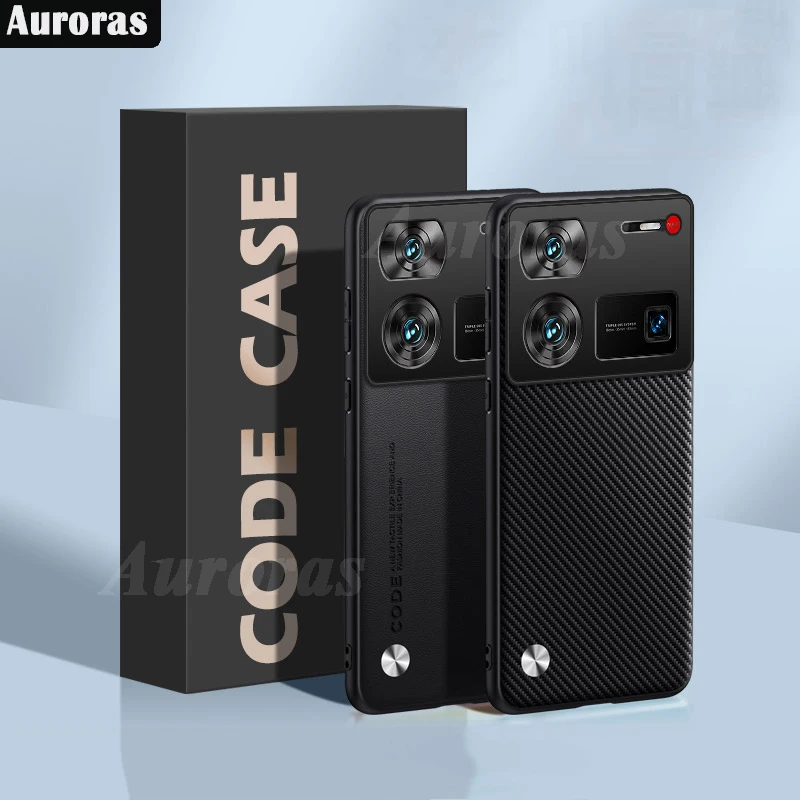 Auroras Per Zte Nubia Z60 Ultra Custodia Classica In Pelle Tinta Unita Per Nubia Z50 Cover Posteriore Ultra Antiurto