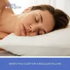 Omnia Anti-Aging Beauty Pillow Fights Sleep Wrinkles with Orthopedic Height Adjustable Memory Foam for Sleeping on Back and Side 5