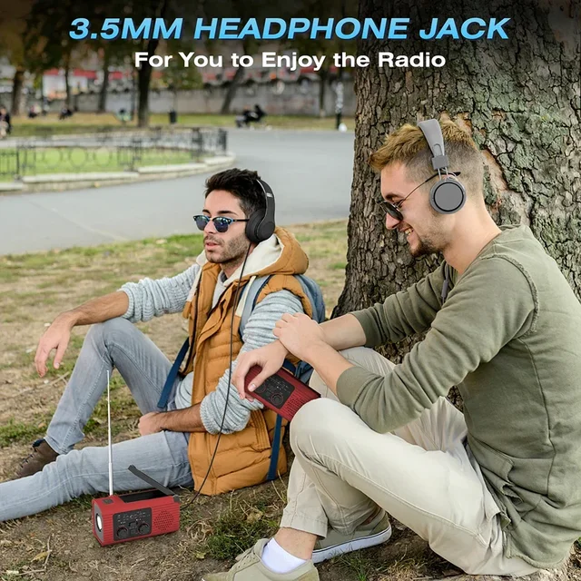 4000mAh Portable Emergency Radio 2