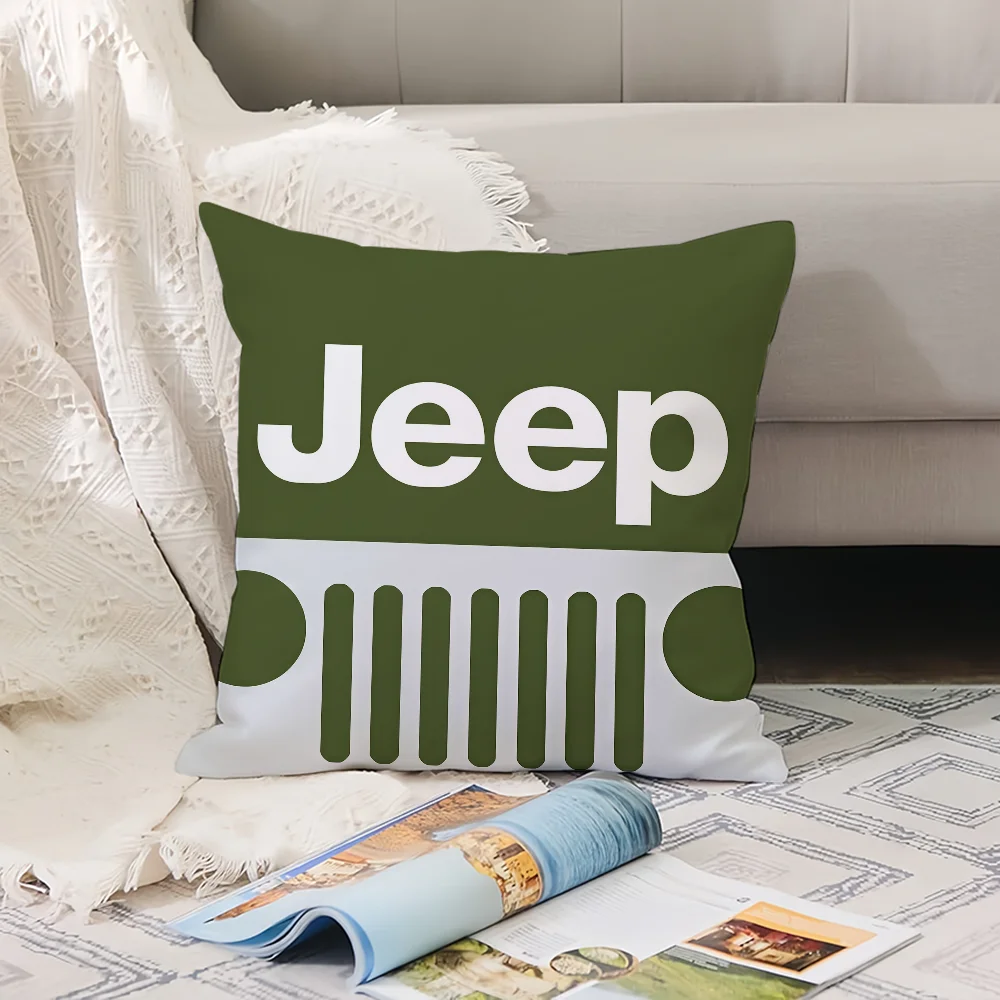 Automarke J-Jeep Kissenbezug, Bürokissen, geeignet für Sofa, Auto, Schlafzimmer, dekorativer Kissenbezug – Detail 7