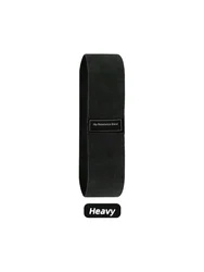 Premium Fabric Resistance Bands for Enhanced Workouts & Yoga (Black)